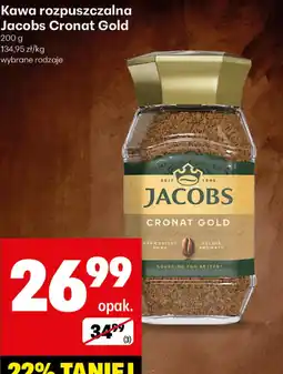 Delikatesy Centrum Kawa rozpuszczalna Jacobs Cronat Gold oferta