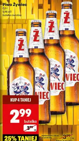 Delikatesy Centrum Piwo Zywiec oferta