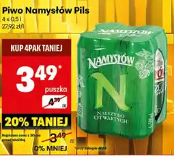 Delikatesy Centrum Piwo Namysłów Pils oferta