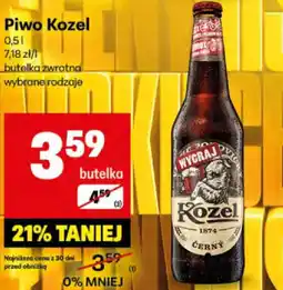 Delikatesy Centrum Piwo Kozel oferta