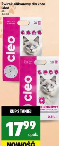 Delikatesy Centrum Zwirek silikonowy dla kota Cleo oferta