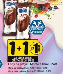Hitpol Lody na patyku Monte oferta