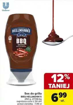Carrefour Sos do grilla BBQ Hellmann's oferta