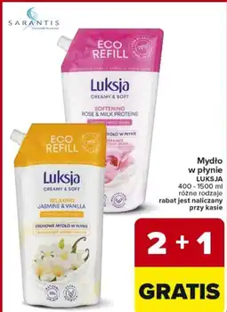 Carrefour Mydło w płynie Luksja oferta
