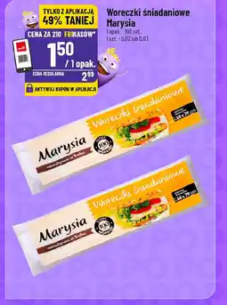 Polomarket Woreczki śniadaniowe Marysia oferta