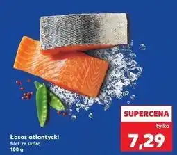 Kaufland Łosoś atlantycki filet ze skórą oferta
