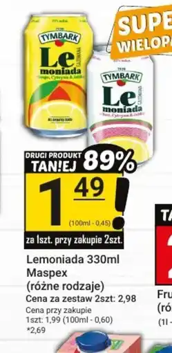 Hitpol Lemoniada Maspex oferta