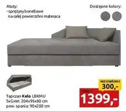 Black Red White Tapczan Kelo oferta