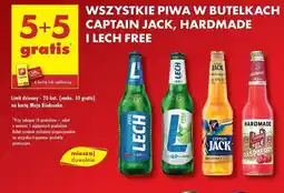 Biedronka Piwo Lech Free, Captain Jack, Hardmade oferta
