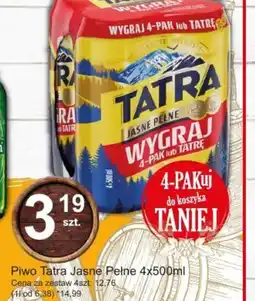 Hitpol Piwo Tatra Jasne Pełne oferta