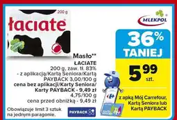 Carrefour Market Masło Łaciate 200 g oferta