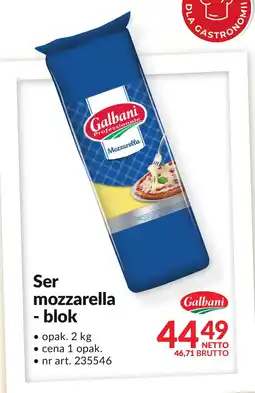 Makro Mozzarella Galbani oferta