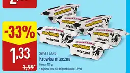ALDI Sweet land krówka mleczna oferta