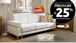 Black Red White Sofa Lux oferta