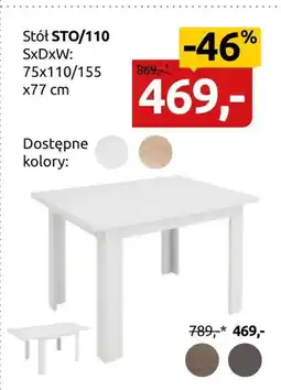 Black Red White Stół oferta