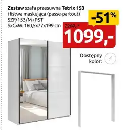 Black Red White Szafa przesuwna oferta