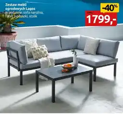 Black Red White Zestaw mebli ogrodowych oferta