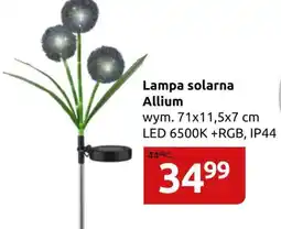Black Red White Lampa solarna K! oferta