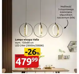 Black Red White Lampa LED oferta
