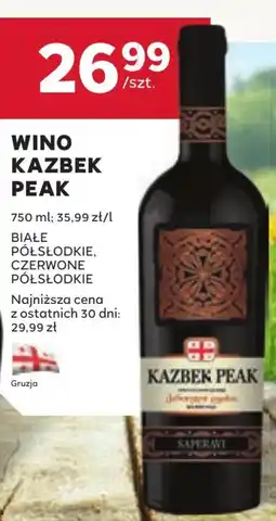Stokrotka Wino półsłodkie Kazbek Peak oferta