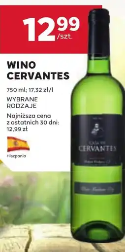 Stokrotka Wino J.C. Cervantes oferta