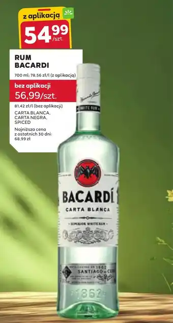Stokrotka Rum Bacardi oferta