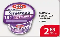 Selgros Śmietana bez laktozy 18% oferta