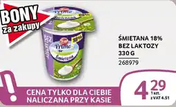 Selgros Śmietana 18% bez laktozy oferta