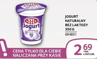 Selgros Jogurt naturalny bez laktozy oferta