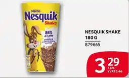 Selgros Nesquik shake oferta