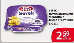 Selgros Serek homogenizowany waniliowy bez laktozy oferta