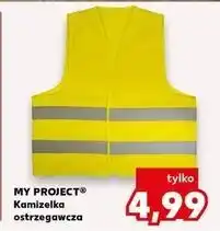 Kaufland Kamizelka ostrzegawcza K-Classic Myprojec oferta