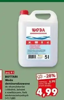 Kaufland Woda demineralizowana Bottari oferta
