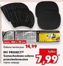 Kaufland Osłona przeciw słoneczna na przednią szybę Moje Auto oferta