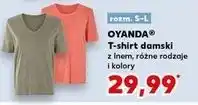 Kaufland T-shirt damski xs-l Oyanda oferta