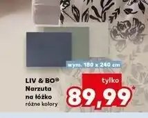 Kaufland Narzuta na łożko 180 x 240 cm Liv & Bo oferta
