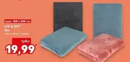 Kaufland Koc 150 x 200 cm Liv & Bo oferta