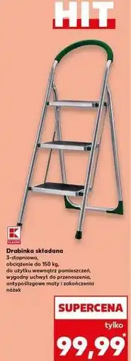 Kaufland Drabina składana 3-stopniowa K-Classic Myproject oferta