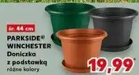 Kaufland Doniczka z podstawką 44 cm Parkside oferta