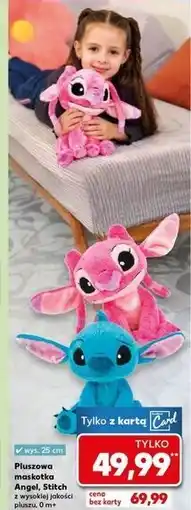 Kaufland Maskotka pluszowa stitch oferta