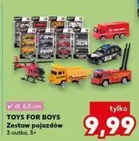 Kaufland Zestaw pojazdów Toys For Boys oferta