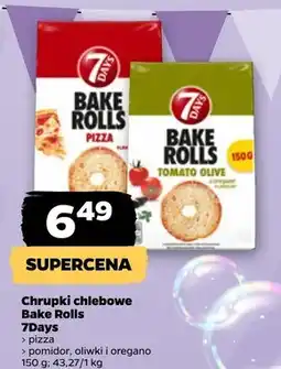 Netto Chrupki chlebowe Bake Rolls oferta