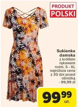 Carrefour Sukienka damska Polski oferta