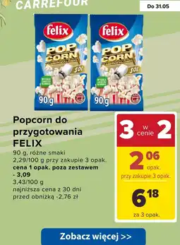 Carrefour Popcorn Felix oferta