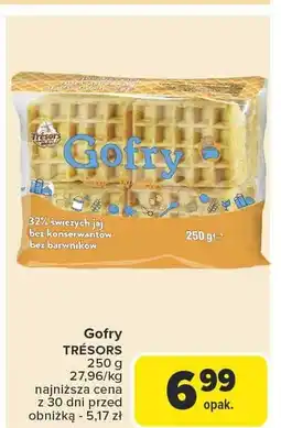 Carrefour Gofry 250g Trésors oferta