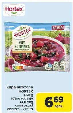 Carrefour Zupa mrożona HORTEX oferta