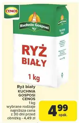 Carrefour Ryż biały KUCHNIA GOSPODZI 1kg oferta