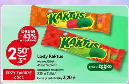 Żabka Lody Kaktus wodne, gibek oferta