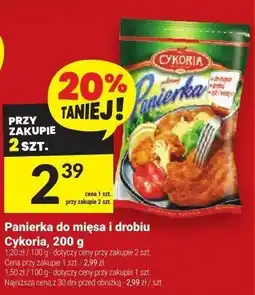 Twój Market Panierka Panierka do mięsa i drobiu Cykoria, 200 g oferta