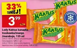 Twój Market Lody Kaktus na patyku truskawka/mango/marakuja 135 ml oferta